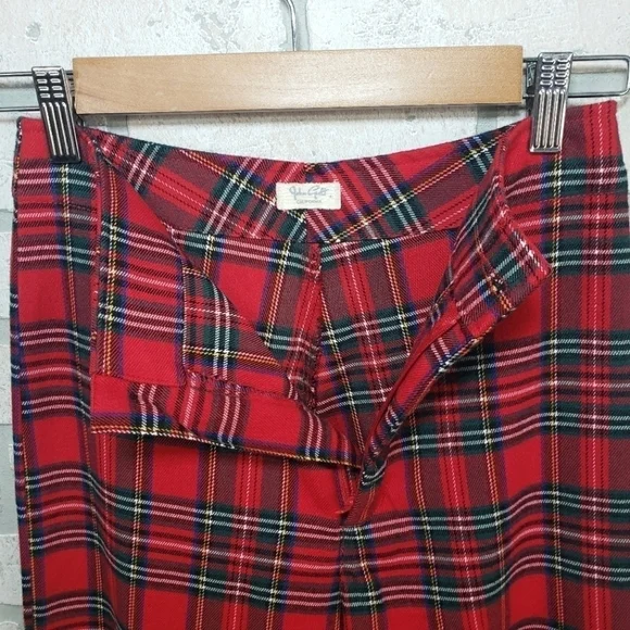 JOHN GALT Plaid Tilden Pants - Picture 6 of 8